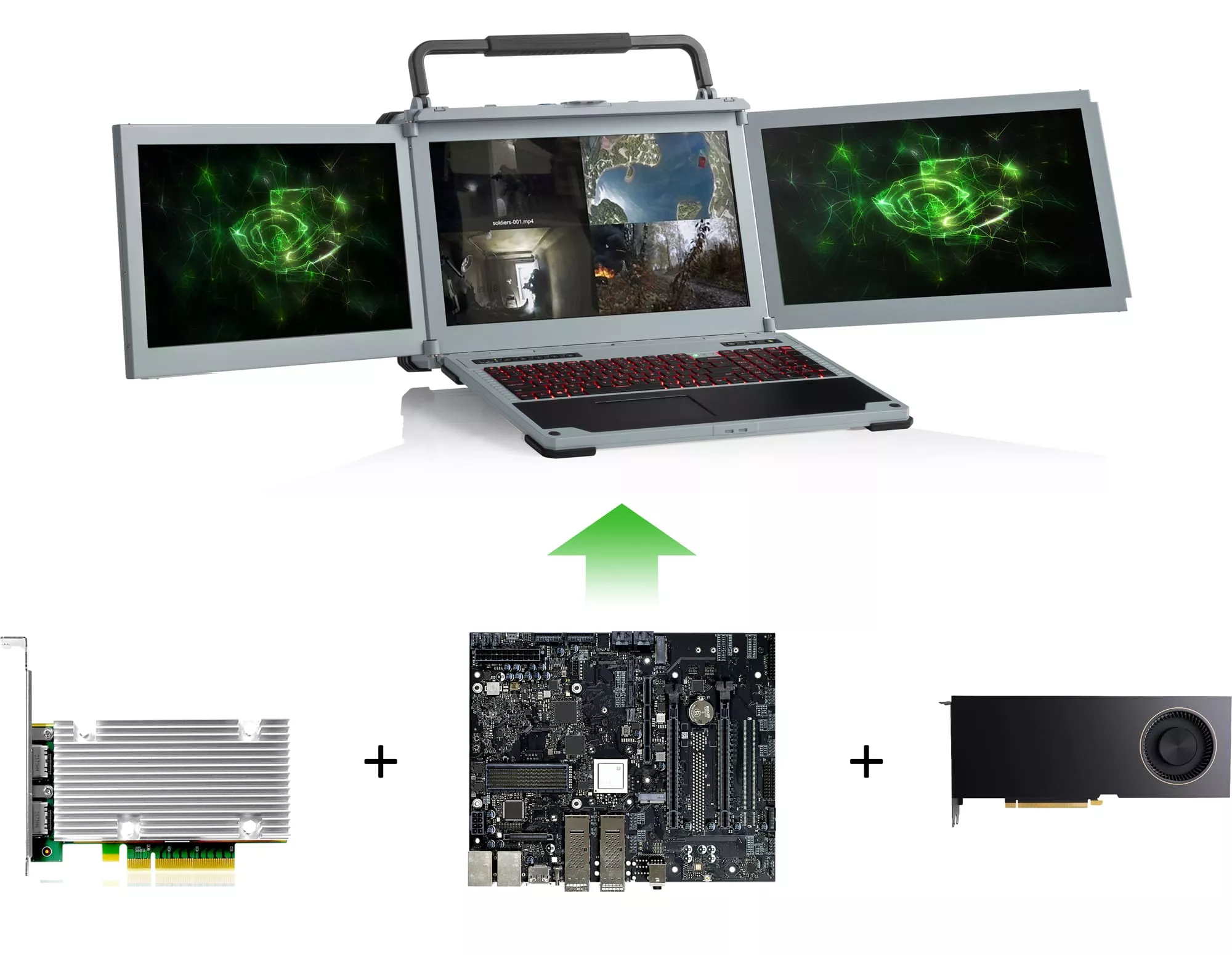 NotePAC III Pro V with nvidia cards